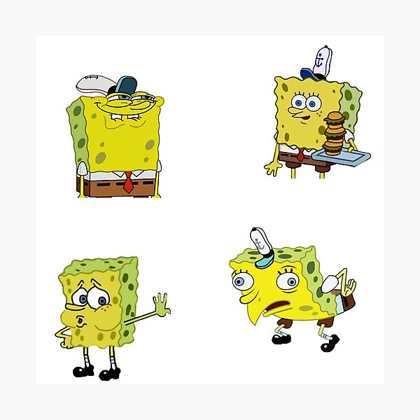 Spongebob Yellow Cute Vsco Funny Cartoon Photographic ...