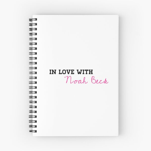 Item preview, 'In love with Noah Beck' written design - Black designed and sold by itstiggydesigns.