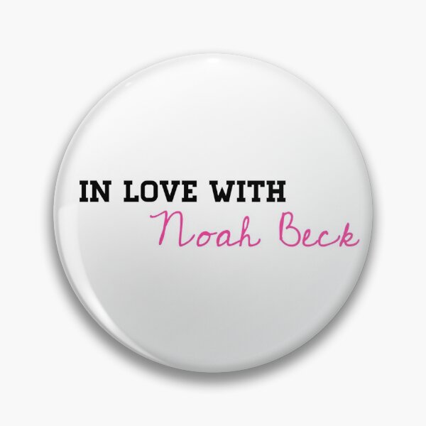 Item preview, 'In love with Noah Beck' written design - Black designed and sold by itstiggydesigns.