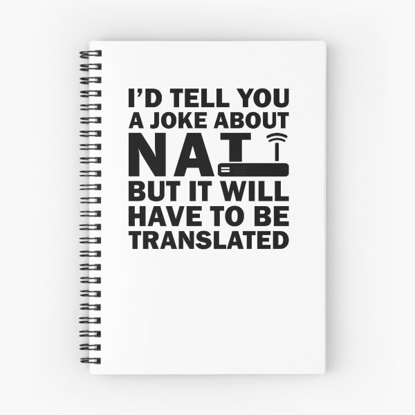 Item preview, I'd Tell You A Joke About NAT But You Might Not Get It designed and sold by TheMattDesigns.