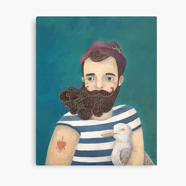 A Sailor Canvas Print