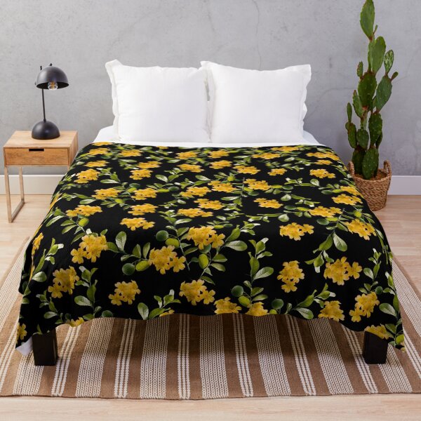 Item preview, Yellow Flower Pattern #2 #spring #floral #decor #art designed and sold by Anita's & Bella's Art.