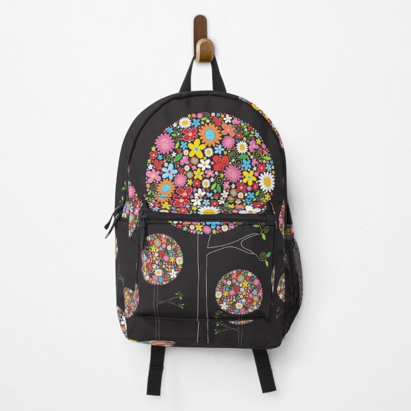 Item preview, Whimsical Colorful Spring Flowers Pop Tree II © fatfatin designed and sold by fatfatin.