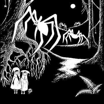 Artwork thumbnail, Spiders by Rinnz