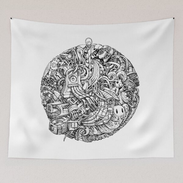 Item preview, Ball of Ideas | Psychedelic Art  designed and sold by Trippinink-.