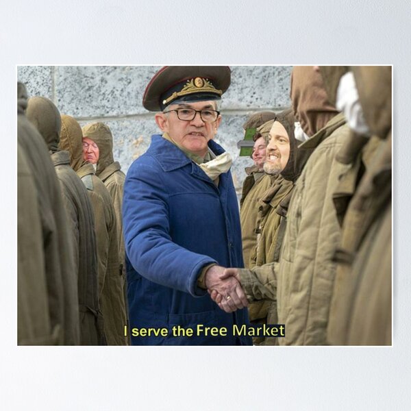 Item preview, Jerome Powell Serving the Free Market designed and sold by The Channel Surfer.