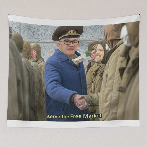 Item preview, Jerome Powell Serving the Free Market designed and sold by The Channel Surfer.