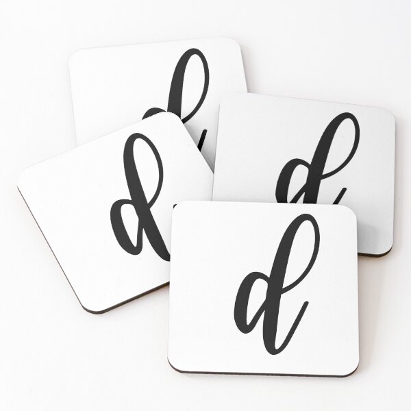 Item preview, Cursive Letter D designed and sold by Jude Burnett.