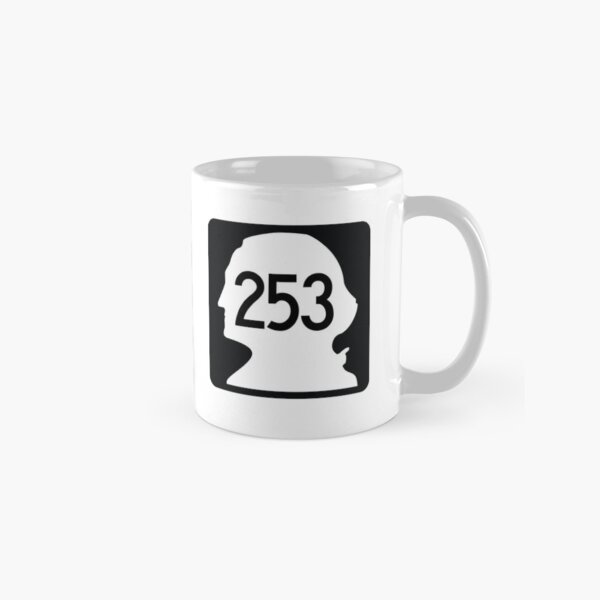 Washington State Route 253 (Area Code 253) Classic Mug