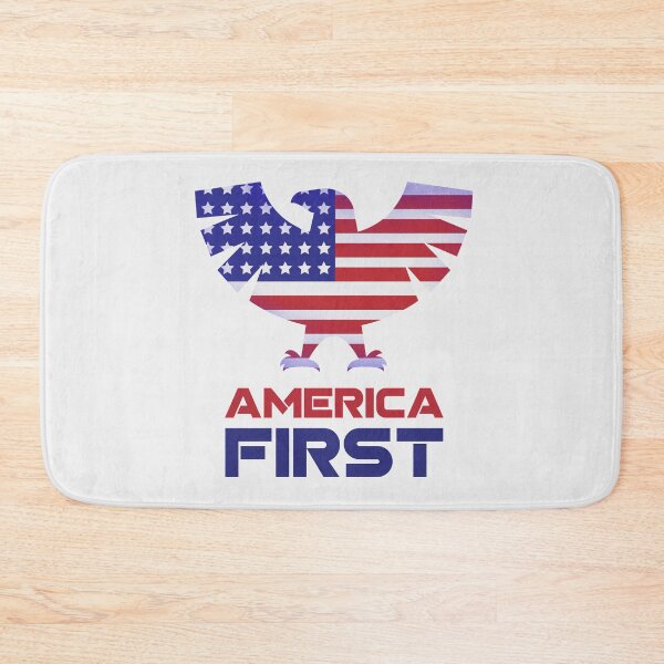 Item preview, America First Eagle patriotic designed and sold by DesignTribe.