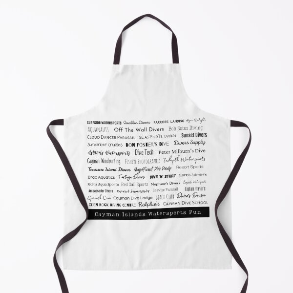Item preview, Cayman Islands Watersports Fun Black text designed and sold by aliveinmiddle.