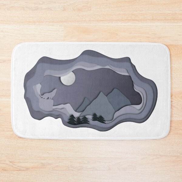 Item preview, Mountain Paper Cut Out designed and sold by mikaelawms.