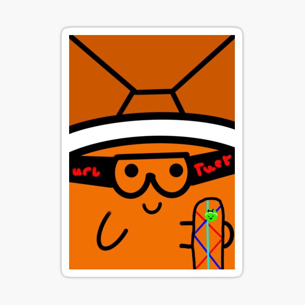 OB’s Turtle - Snow board Sticker