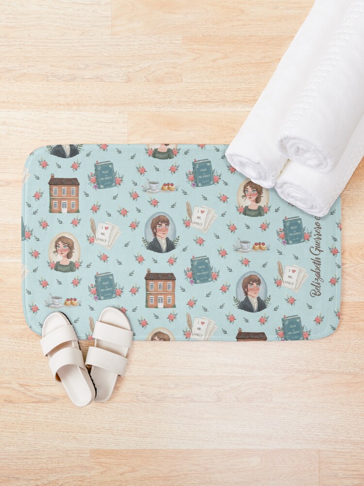 Alternate view of Pride and Prejudice - Jane Austen Inspiration Bath Mat