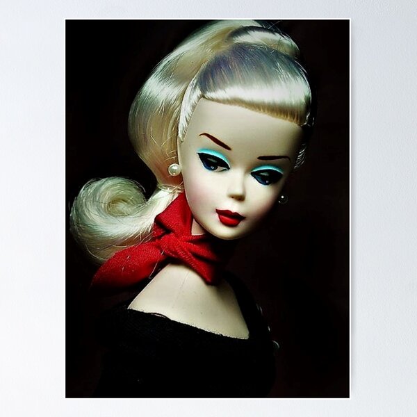 Item preview,   60s digital art  diva doll vintage print mask poster  mysticladyart designed and sold by mysticladyart.