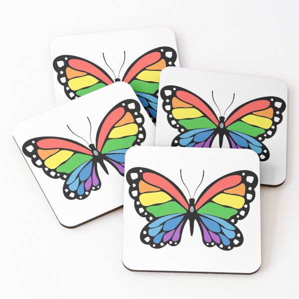 Item preview, Rainbow Colorful The Butterfly  designed and sold by Mavesha.