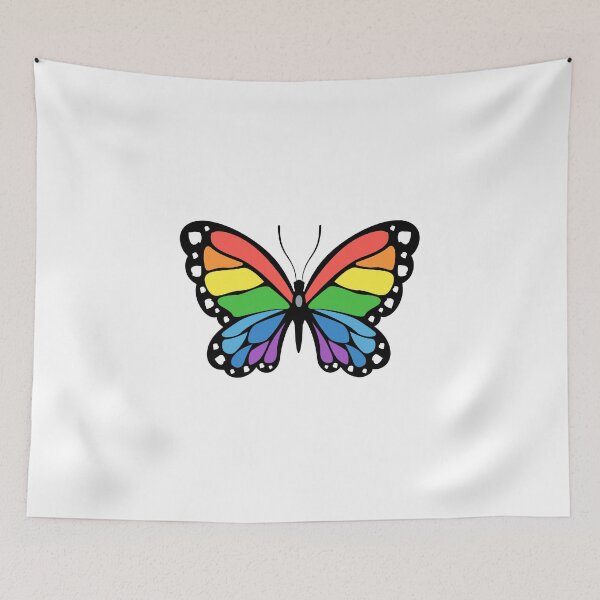 Item preview, Rainbow Colorful The Butterfly  designed and sold by Mavesha.