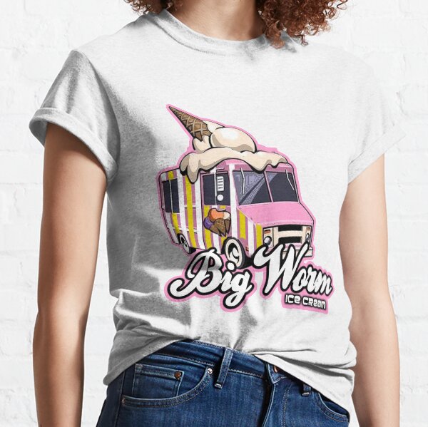 Big Worm Ice cream Classic T-Shirt