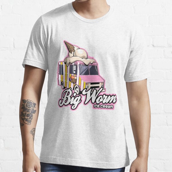 Big Worm Ice cream Essential T-Shirt for Sale by American Artist