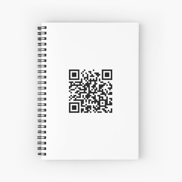 tom holland lip sync battle QR code Spiral Notebook