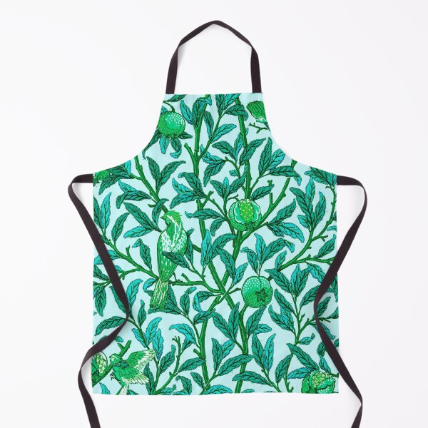 Item preview, Art Nouveau Bird and Pomegranate, Turquoise designed and sold by Marymarice.