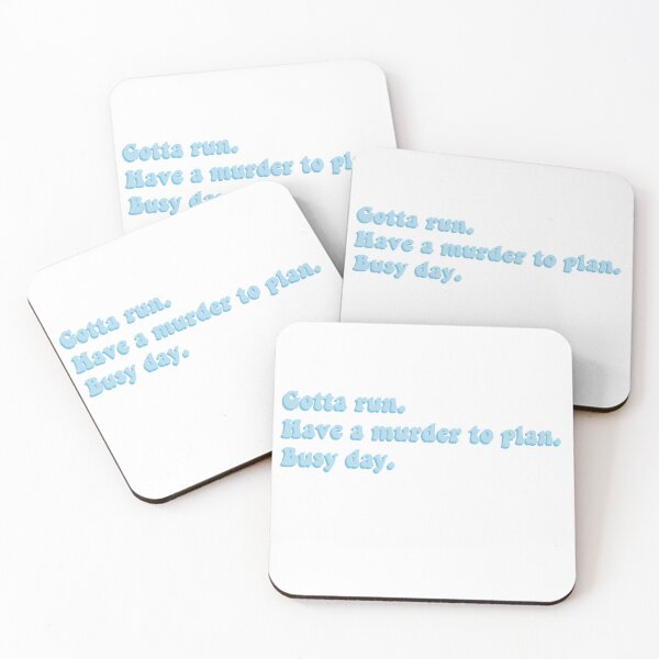 Item preview, Gotta run. Have a murder to plan. Busy day designed and sold by Aleziakh.