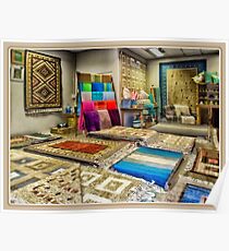 Mohair Carpet Shop Poster