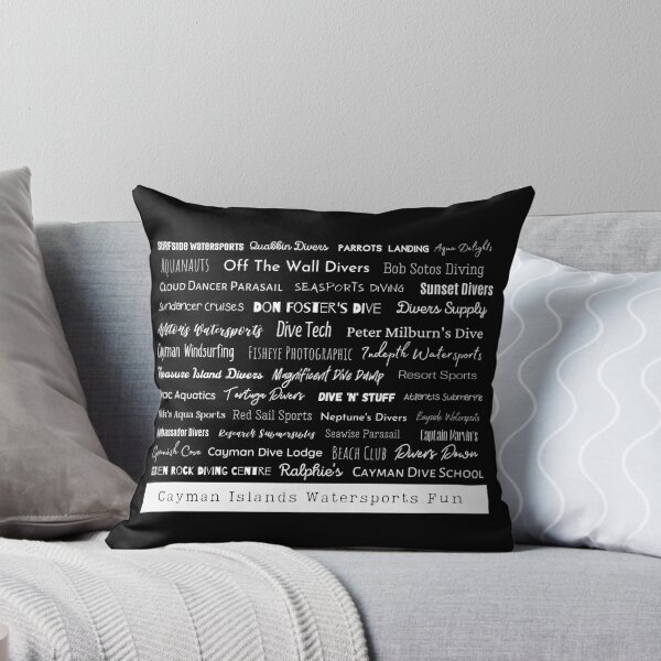 Item preview, Cayman Islands Watersports Fun white text designed and sold by aliveinmiddle.