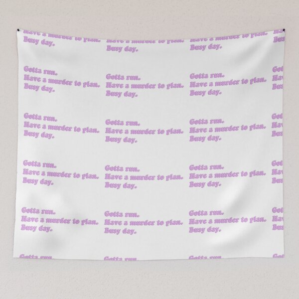 Item preview, Gotta run. Have a murder to plan. Busy day designed and sold by Aleziakh.