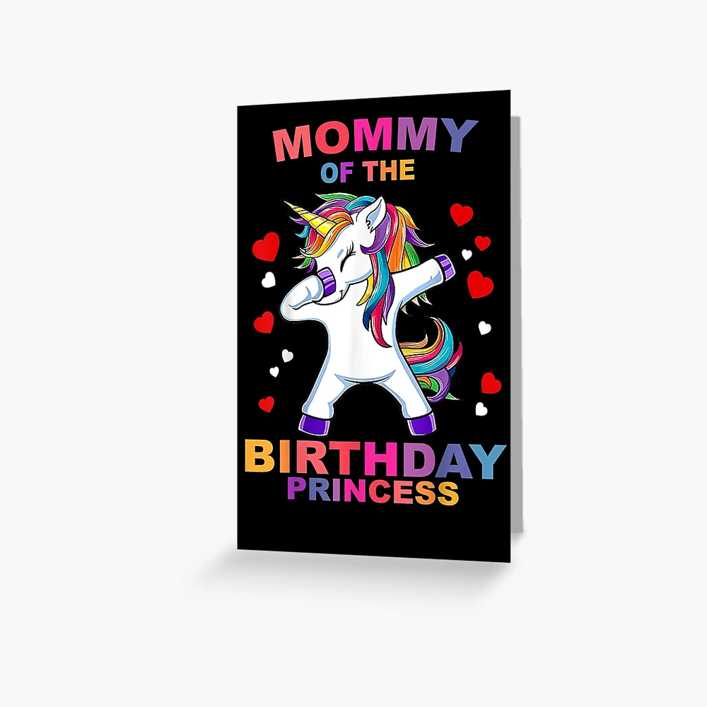 Birthday Princess Unicorn 6 Year Old 6Th Birthday Girl Kids Greeting Card  for Sale by alifehcmc