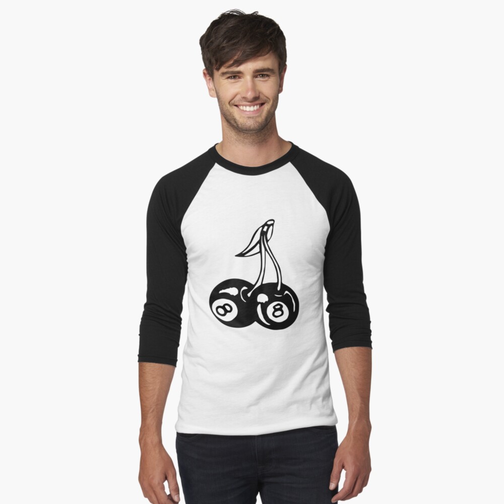 Item preview, Baseball ¾ Sleeve T-Shirt designed and sold by cloudvity.