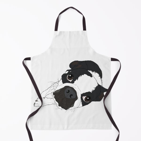 Item preview, Boston Terrier reclining designed and sold by sketchandpaws.