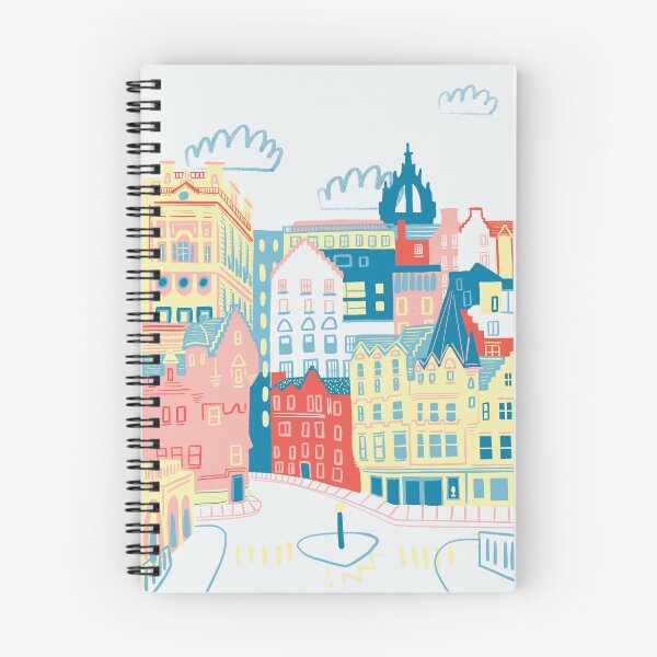 Item preview, Edinburgh St Giles and Buildings Illustration designed and sold by Cassandra Harrison.