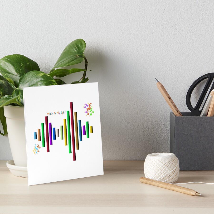 Item preview, Art Board Print designed and sold by VkScript.