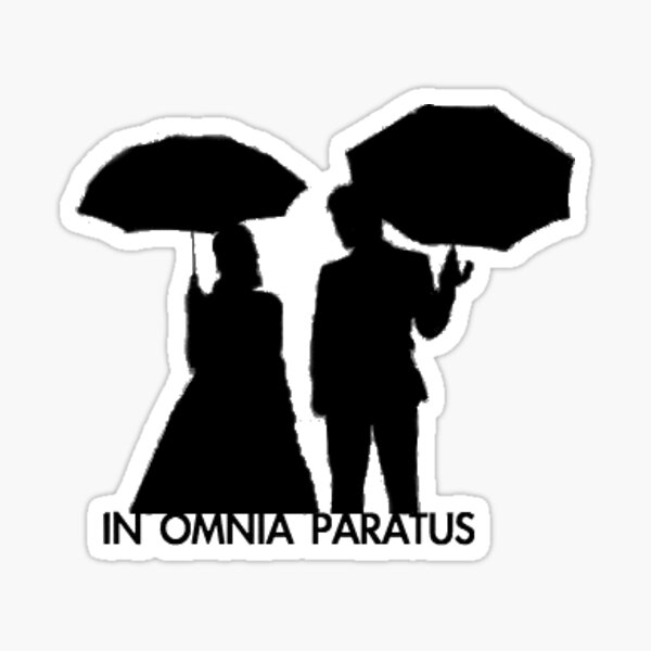 In Omnia Paratus Sticker By Marisax74 Redbubble