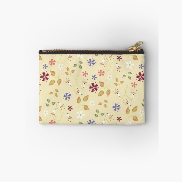 Item preview, Mid Century Flora Vintage Creme designed and sold by AngieHursh.
