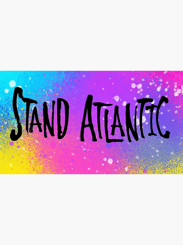 "Stand Atlantic Band Logo" Sticker for Sale by mfjj0707 Redbubble