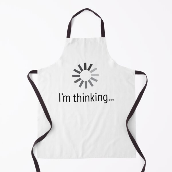 Item preview, Please wait I'm thinking! designed and sold by Easy-Logo.