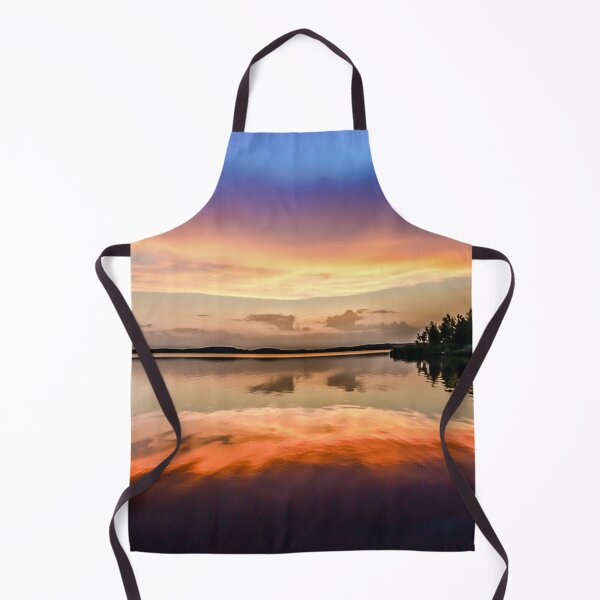 Sunset Symmetry Apron