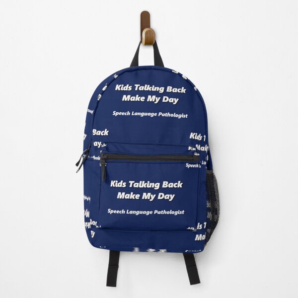 Item preview, Kids Talking Back Make My Day - Speech Language Pathologist designed and sold by geeverny.