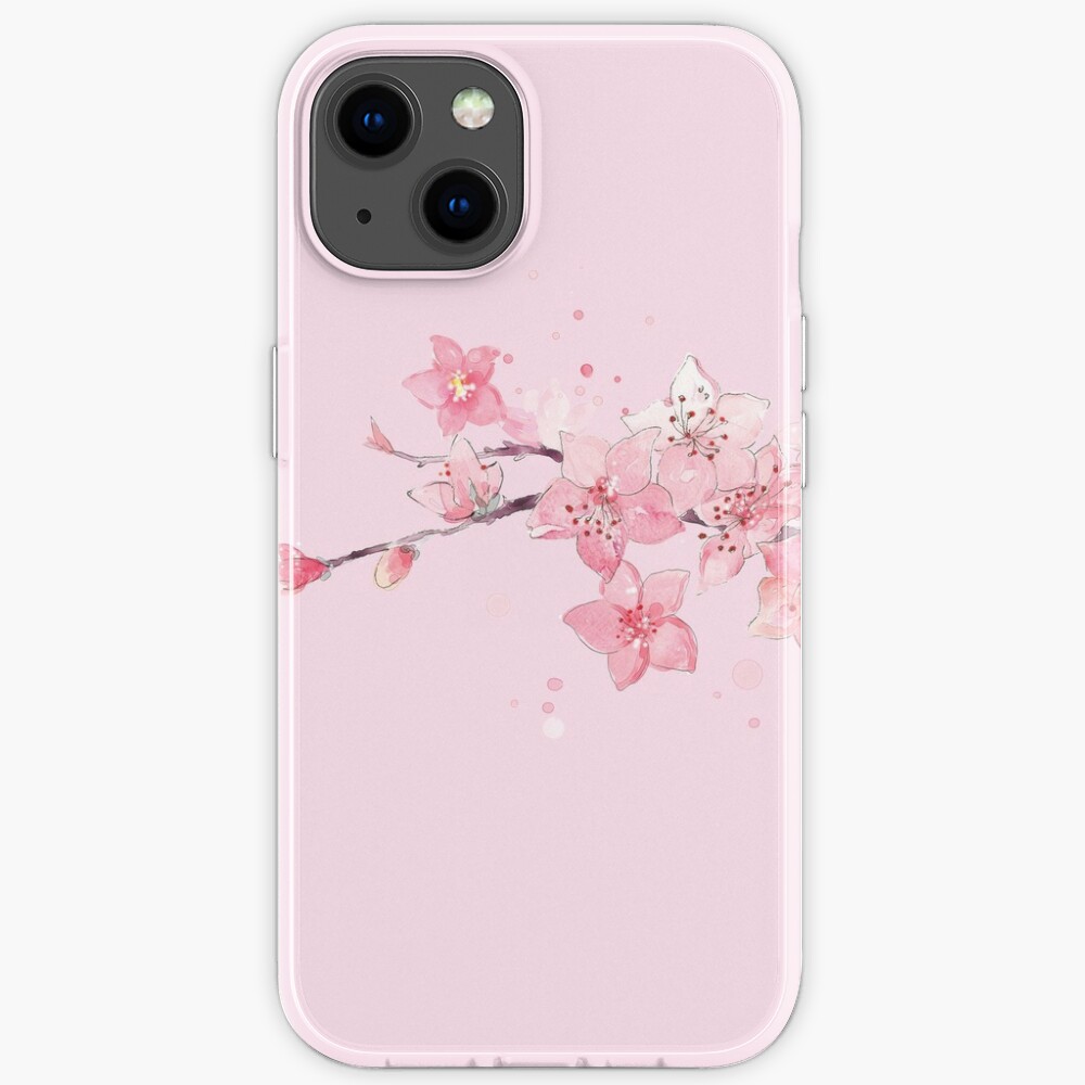 Flower phone case iPhone aesthetic phone case Cherry Blossom Floral