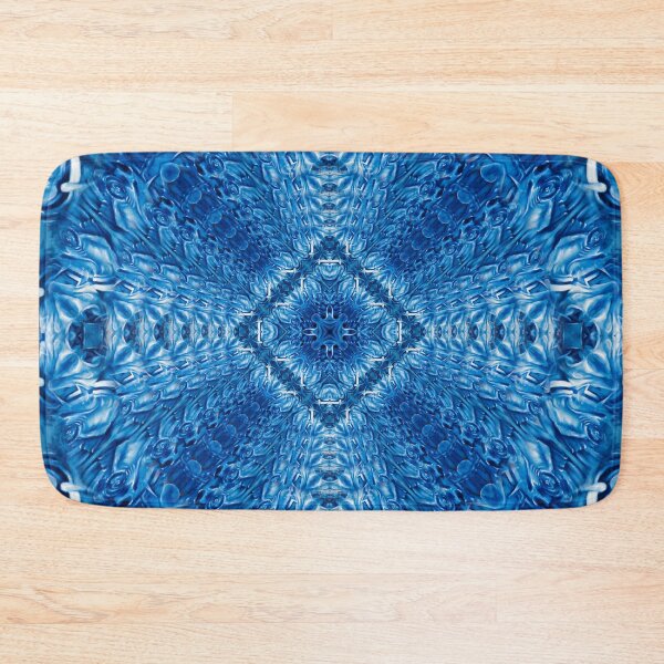 Item preview, Velvet Splash bloom blue ocean waves pattern 1 designed and sold by bryansteward.