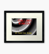 Challenge Winner Framed Print