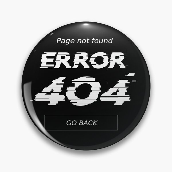Item preview, Glitched error 404 design designed and sold by Creative-DUDE.
