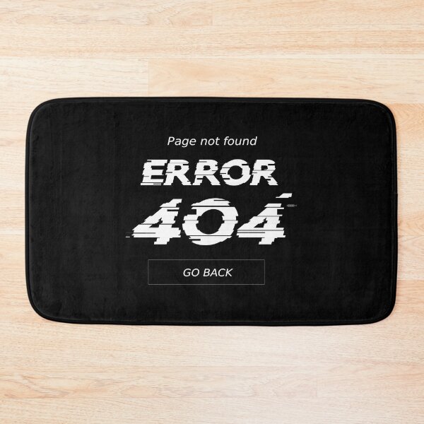 Item preview, Glitched error 404 design designed and sold by Creative-DUDE.