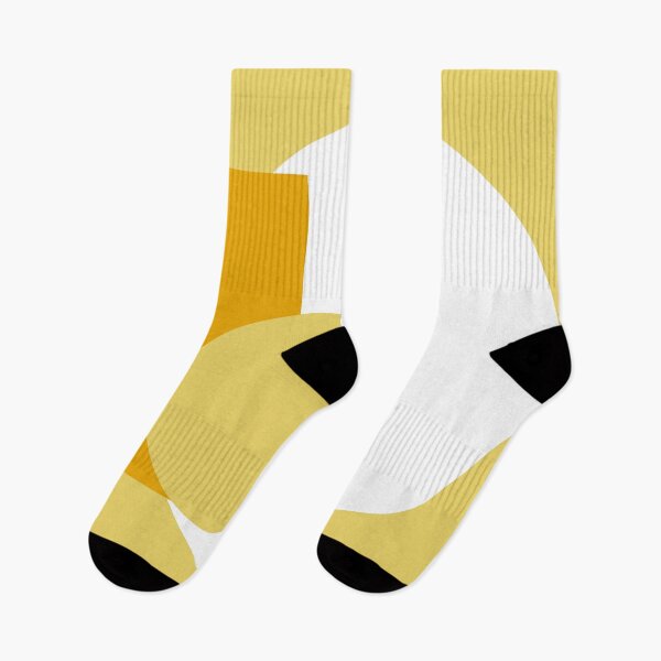 Item preview, Yellow and white shapes  designed and sold by HTPOP.