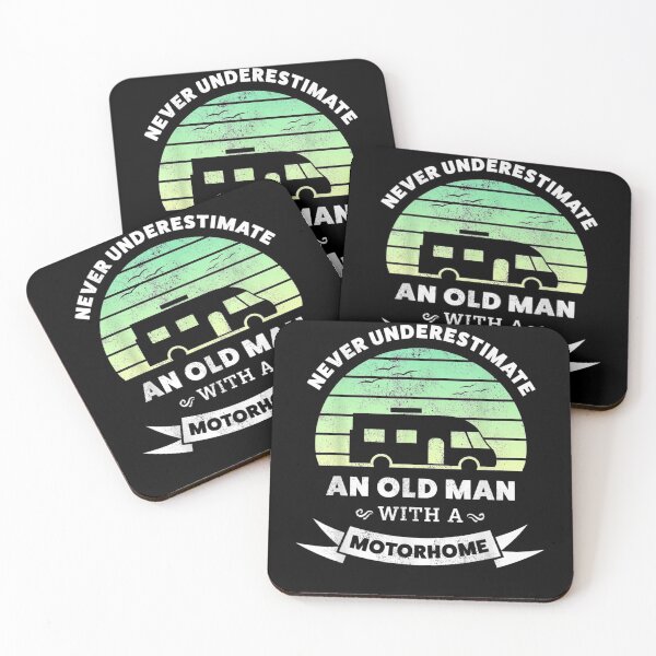 Item preview, Never Underestimate An Old Man With A Motorhome designed and sold by VioletGD20.