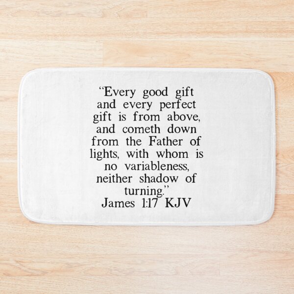 Item preview, James 1:17 KJV designed and sold by IBMClothing.