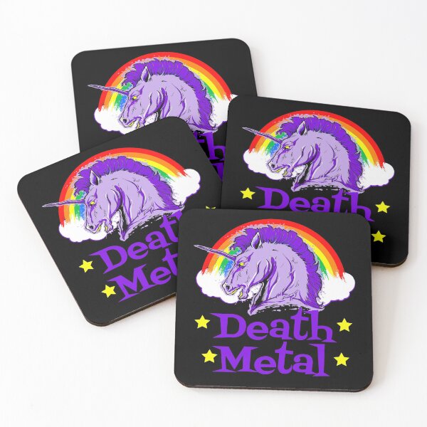 Item preview, Unicorn Death Metal designed and sold by NinjaStries.
