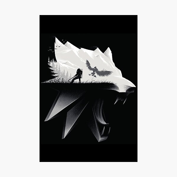 The Witcher 3 Open World Photographic Print